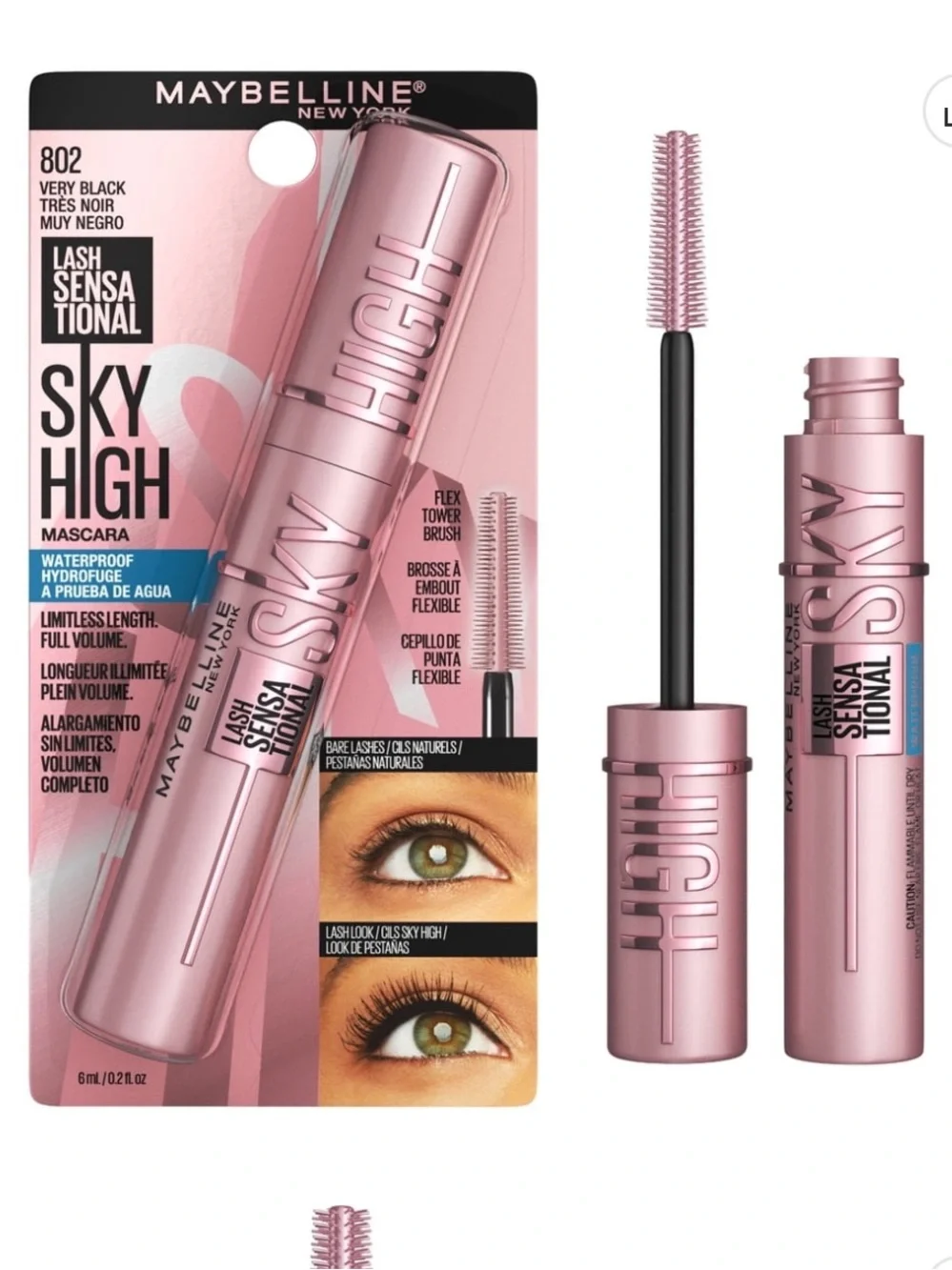Maybelline lash sensational sky high lengthening mascara
